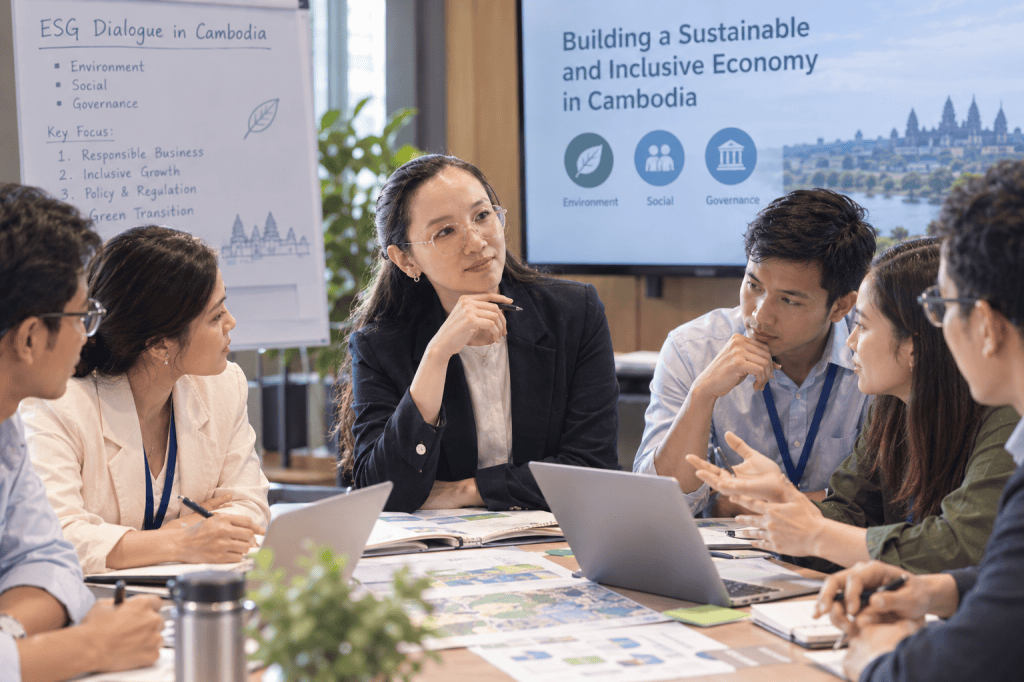 Behind the Dialogue: What It Took to Bring Cambodia’s First Multi-Stakeholder Conversation on ESG to&nbsp;Life